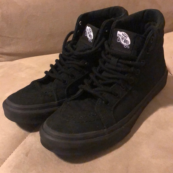 blacked out vans